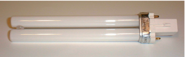 Six Inch Curing Bulb Part #312 at Liquid Resins International