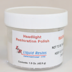 Headlight Restoration Acrylic Polishing Compound