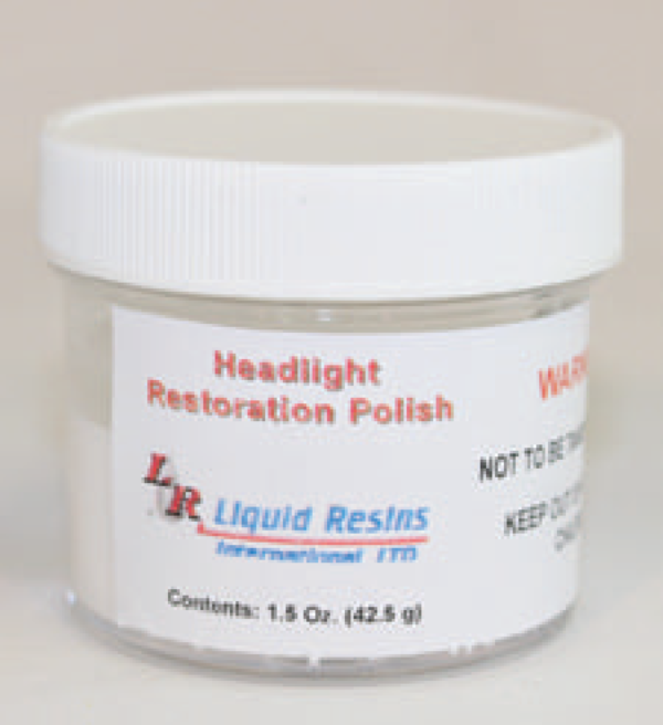 Headlight Restoration Acrylic Polishing Compound