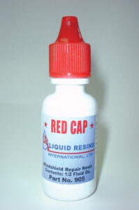 Red Cap Windshield Repair Resin at Liquid Resins International