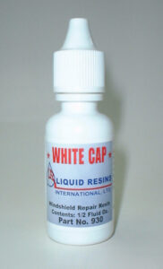 White Cap Windshield Repair Resin (12 CPS.) 1/2oz bottle