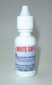 White Cap Windshield Repair Resin 1/2oz Bottle at Liquid Resins International