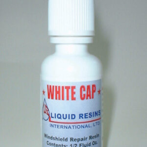 White Cap Windshield Repair Resin 1/2oz Bottle at Liquid Resins International