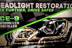 ICE-9 PRO Headlight Restoration Kit at Liquid Resins International
