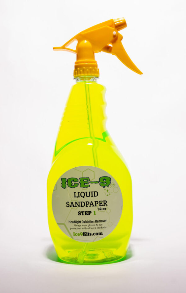 32-ounce bottle of spray cleaner.