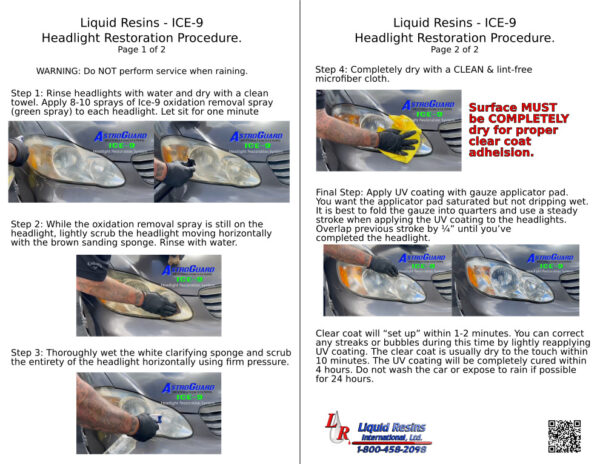 ICE-9 Headlight Restoration Test Drive Kit - Image 6